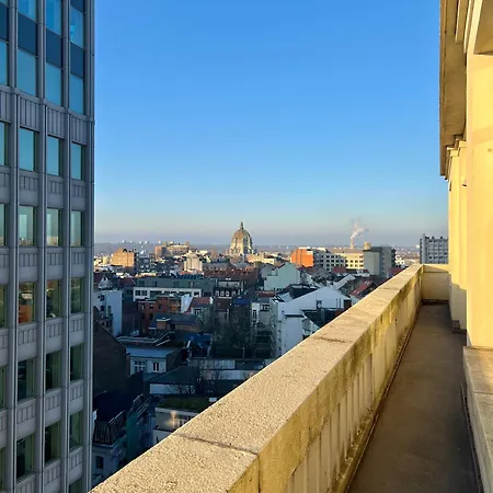 Lovely Loft In Panoramic View! Brussels Exterior photo