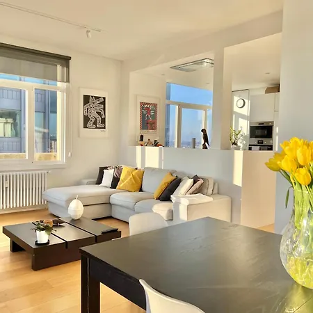Lovely Loft In Panoramic View! Brussels Exterior photo